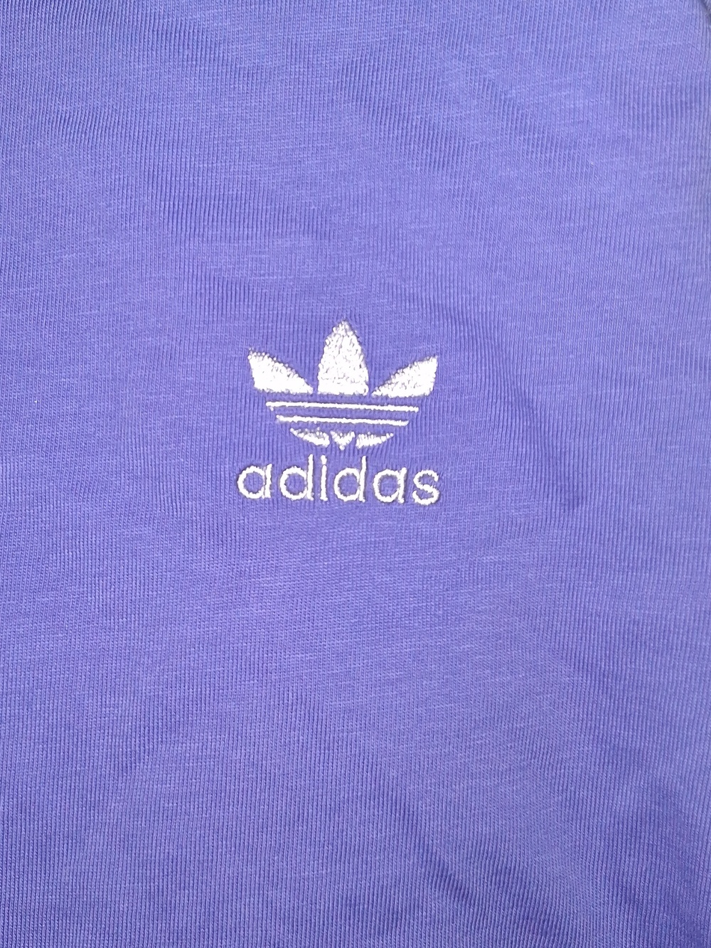 Adidas Originals Trefoil T-Shirt Semi Cobalt Blue Size-XL NWT - Picture 2 of 5